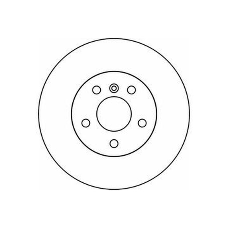 Abtex 2 x Vented Front Brake Discs BD956V