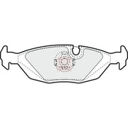 Apec Rear Brake Pad Set PAD404