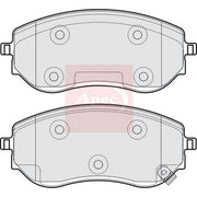 Apec Front Brake Pad Set PAD2239