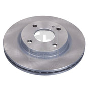 Febi 2 x Internally Vented Front Brake Discs 38600