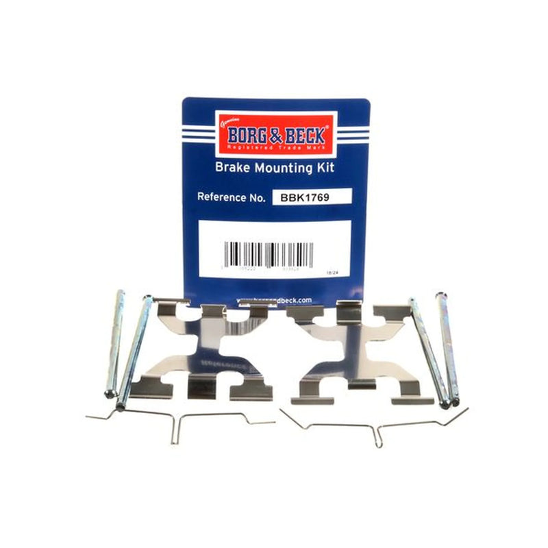 Borg & Beck Brake Pad Accessory Fitting Kit Front BBK1769