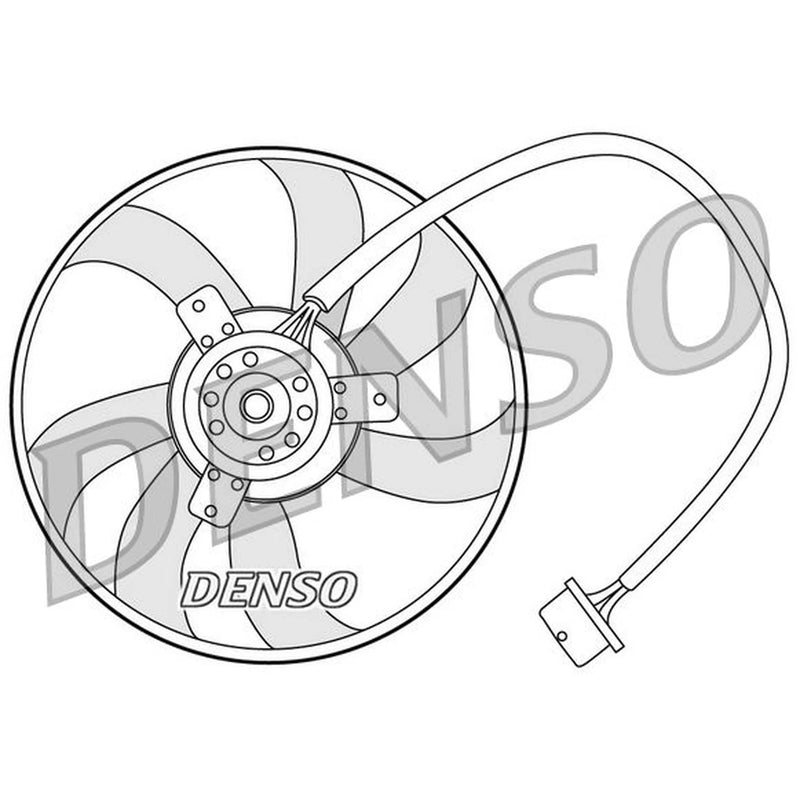 Denso Engine Cooling Fan DER32003