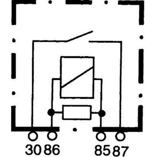 Hella Main Power Relay 4RA 007 791-011