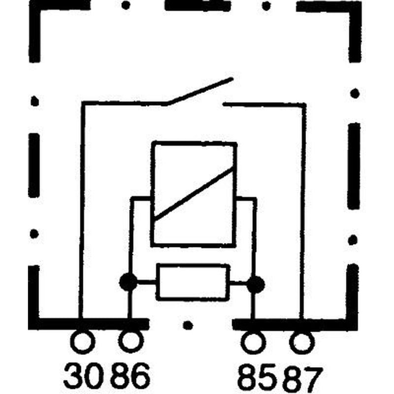 Hella Main Power Relay 4RA 007 793-041