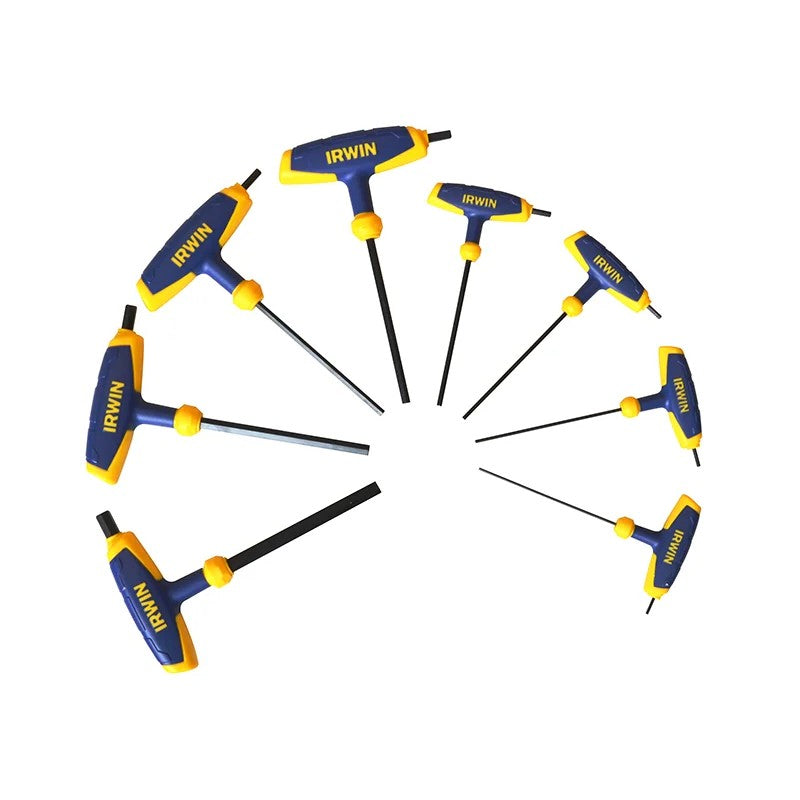 IRWIN® Metric T-Handle Hex Key Set, 8 Piece - T10771