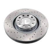 Febi 2 x Perforated/Vented Front Brake Discs 44121
