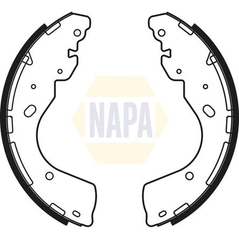 NAPA Brake Shoe Set Axle Kit NBS1077