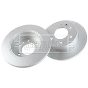 Borg & Beck 2 x Solid Rear Brake Discs BBD4571