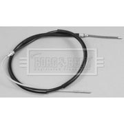Borg & Beck Handbrake Cable Left Rear BKB1908