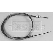 Borg & Beck Handbrake Cable Left Rear BKB2398