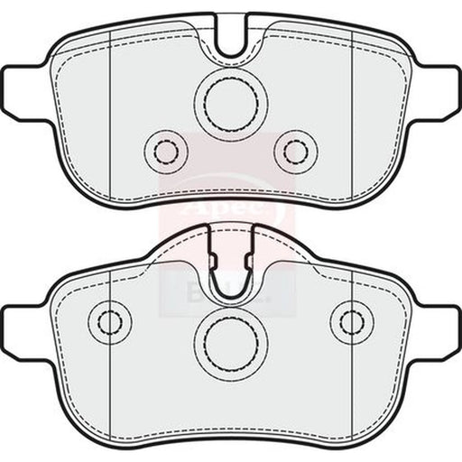 Apec Rear Brake Pad Set PD3699