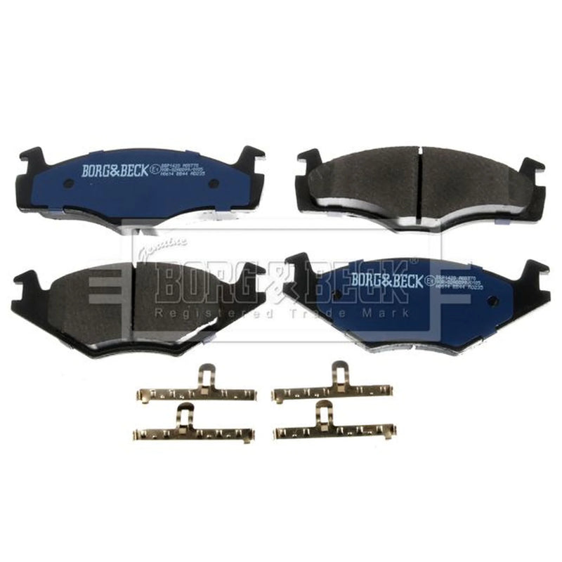 Borg & Beck 4 x Front Brake Pad Set BBP1420