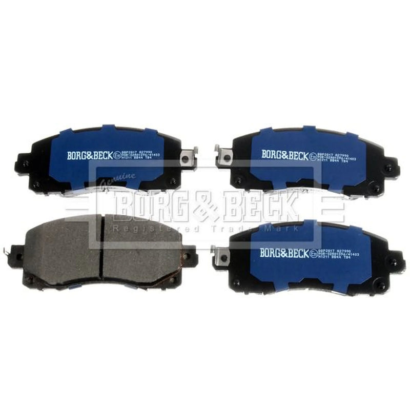Borg & Beck 4 x Front Brake Pad Set BBP2817