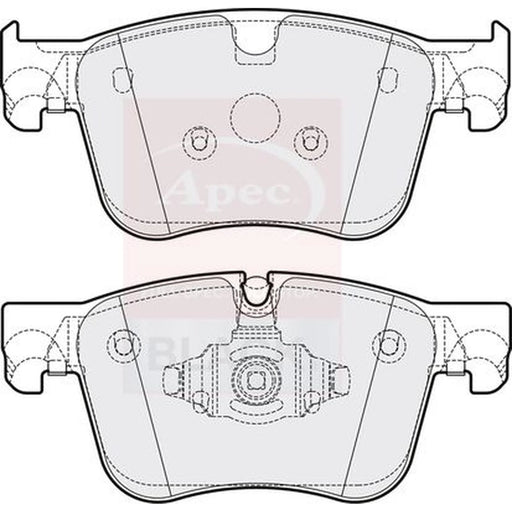 Apec Front Brake Pad Set PAD2184B