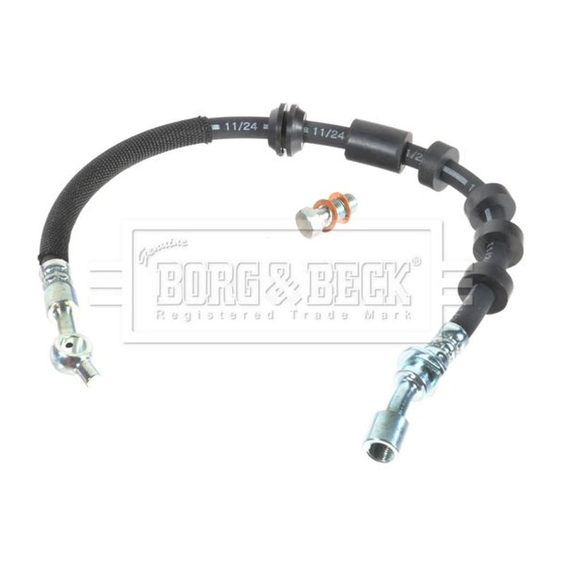 Borg & Beck Brake Hydraulic Hose Line Front Left BBH9153