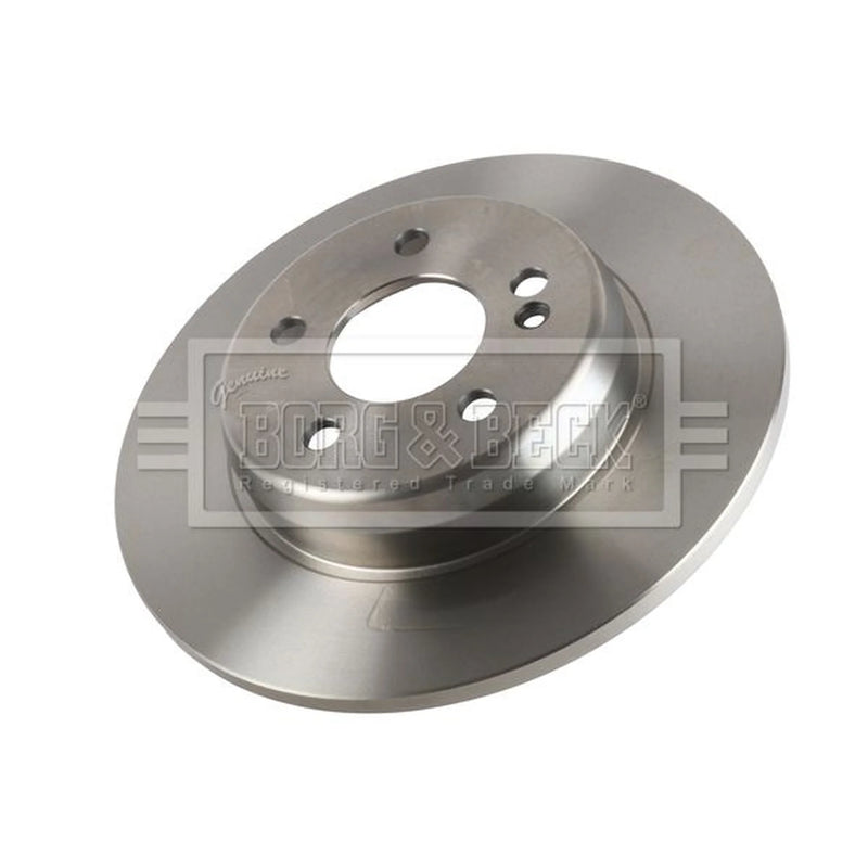 Borg & Beck 2 x Solid Rear Brake Discs BBD7019S