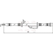 Apec Brake Hydraulic Hose Line Front Right HOS4127