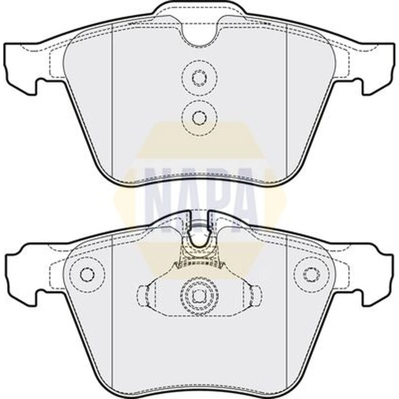 NAPA Front Brake Pad Set NBP1424