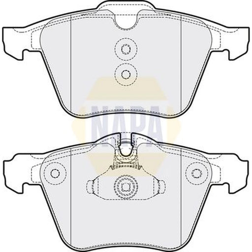 NAPA Front Brake Pad Set NBP1702
