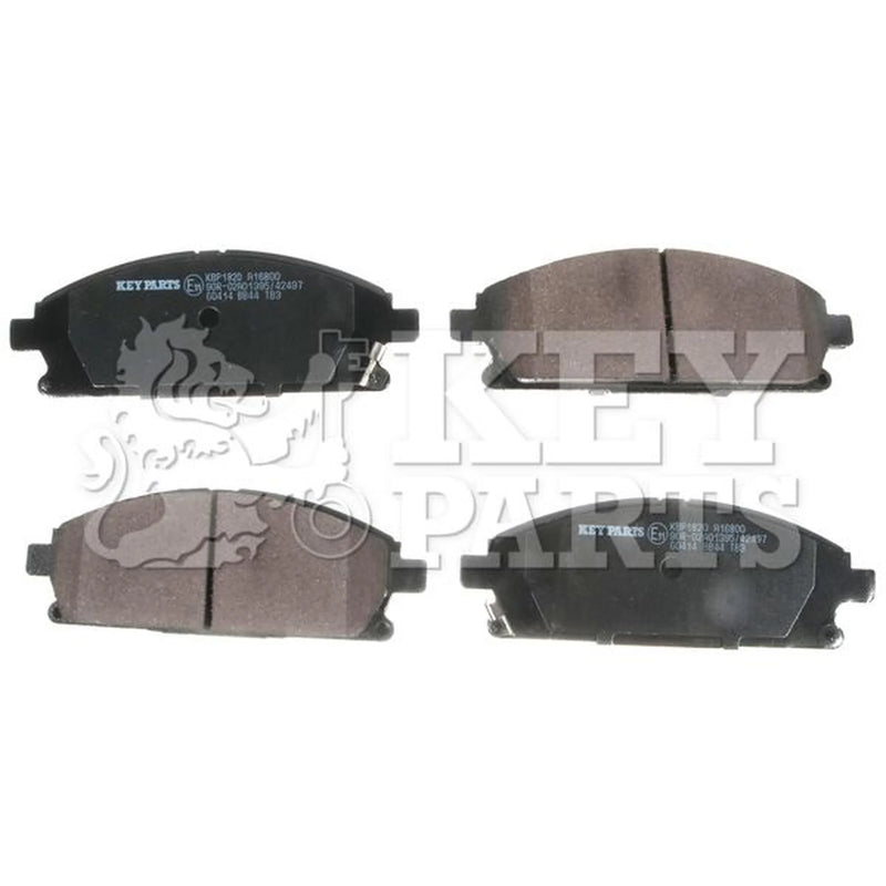 Key Parts 4 x Front Brake Pad Set KBP1820