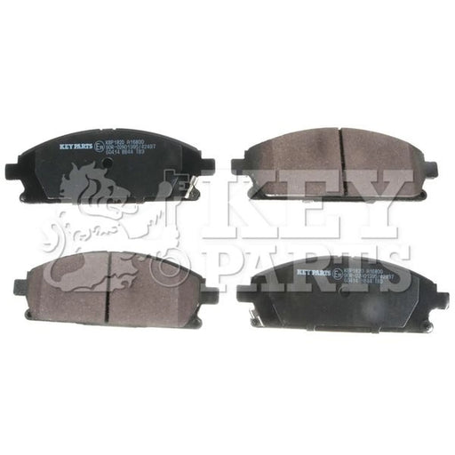 Key Parts 4 x Front Brake Pad Set KBP1820