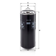 MANN-FILTER Engine Oil Filter W 11 102