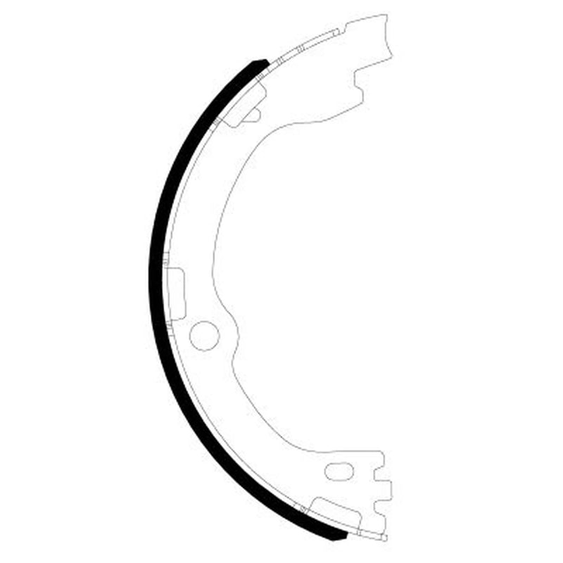 Mintex Parking Brake Shoe Set MFR762