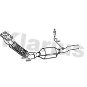 Klarius Catalyst Type Approved With Pipe Front 322611