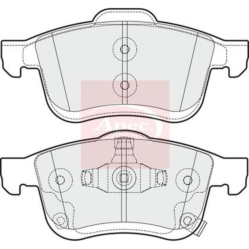 Apec Front Brake Pad Set PAD2015