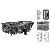 Hella Headlight Headlamp LED Right 1LX 354 854-141