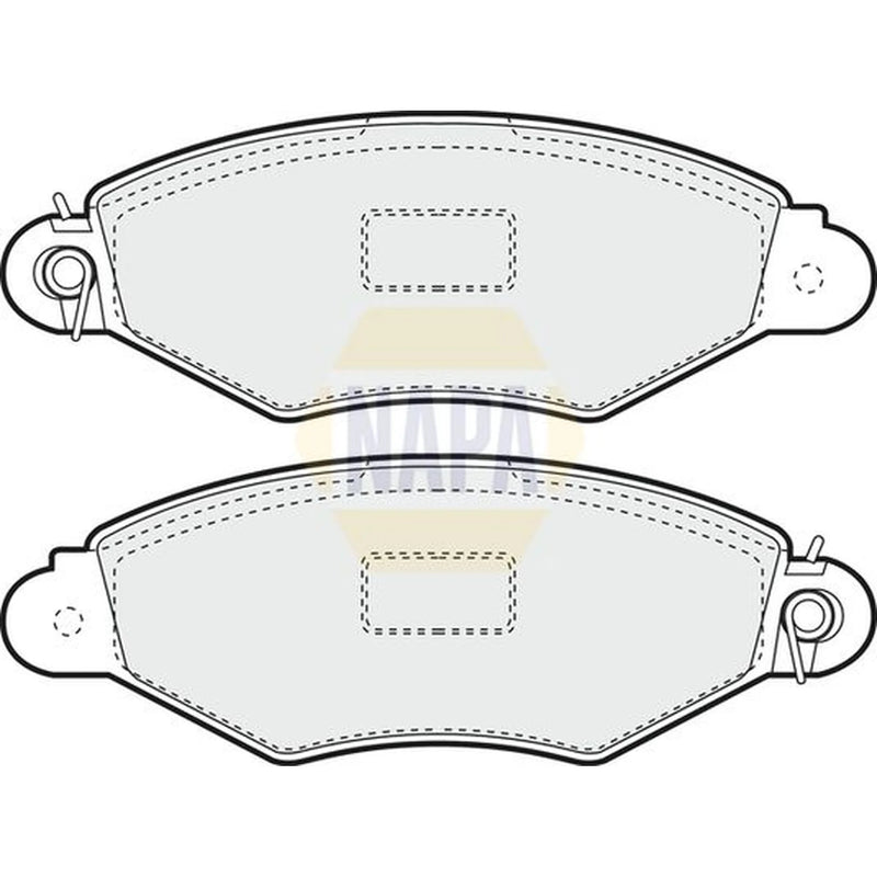 NAPA Front Brake Pad Set NBP1023