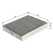 Bosch Cabin Air Filter (Pollen Filter) Interior 1 987 435 567