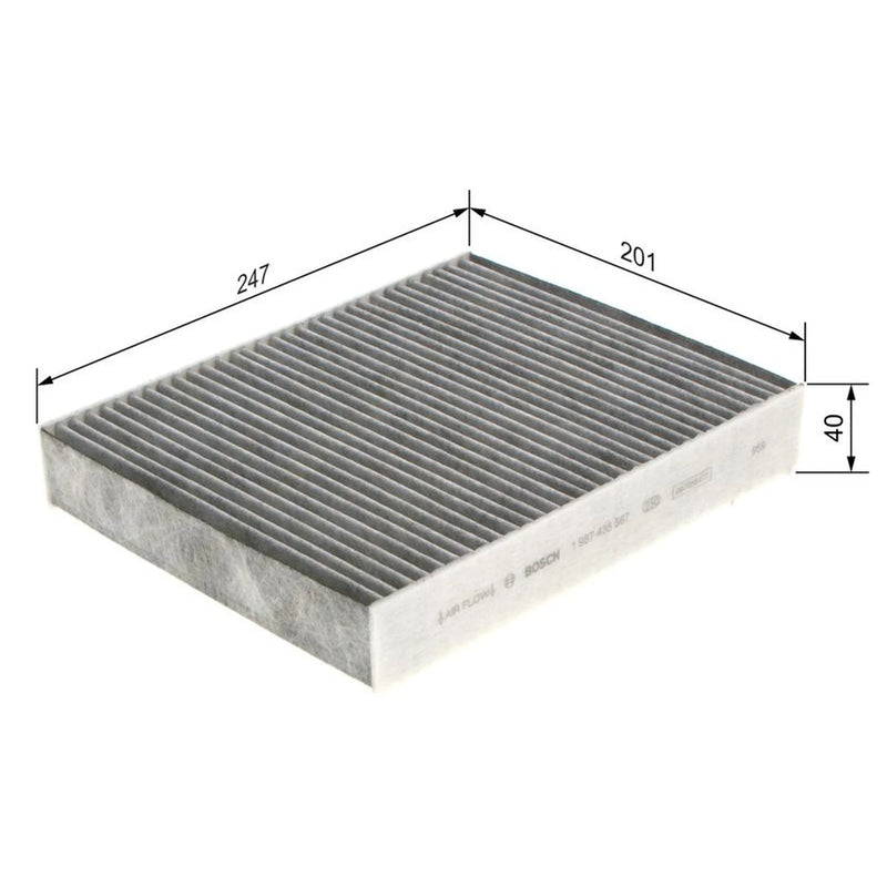 Bosch Cabin Air Filter (Pollen Filter) Interior 1 987 435 567