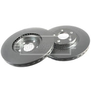 Borg & Beck 2 x Vented Front Brake Discs BBD5639