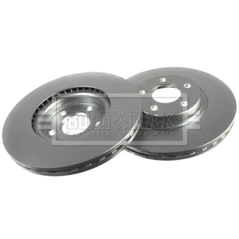 Borg & Beck 2 x Vented Front Brake Discs BBD5639