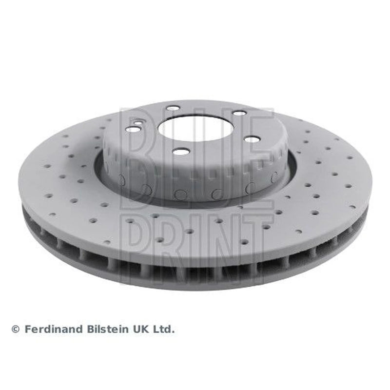 Blue Print 2 x Front Brake Disc Brake Discs ADU174392