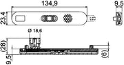 Hella 2PS 009 226-147 Side Marker Light