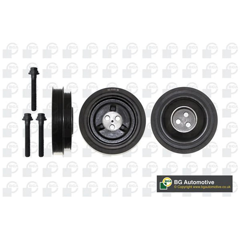 BGA Belt Pulley Set, Crankshaft 168mm DP0834K