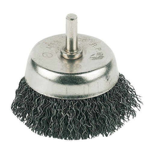 Silverline Rotary Steel Wire Cup Brush 50mm Silverline  - Town Parts