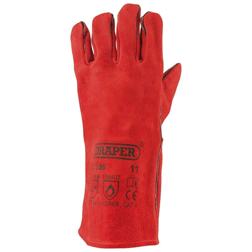 Draper Leather Welders Gauntlets 52336 Draper  - Town Parts