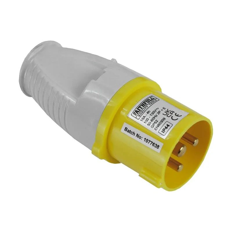 Faithfull Power Plus Yellow Plug 16A 110V - GP52