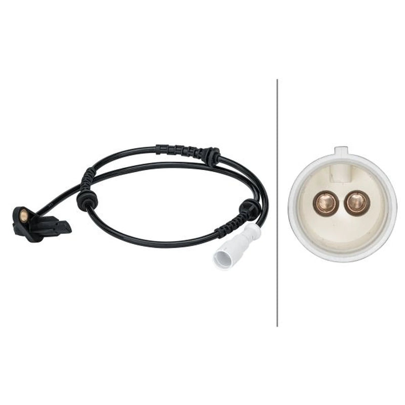 Hella ABS Wheel Speed Sensor Rear 6PU 012 679-271