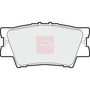 Apec Rear Brake Pad Set PAD1591