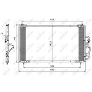 NRF Air Conditioning Condenser 35153