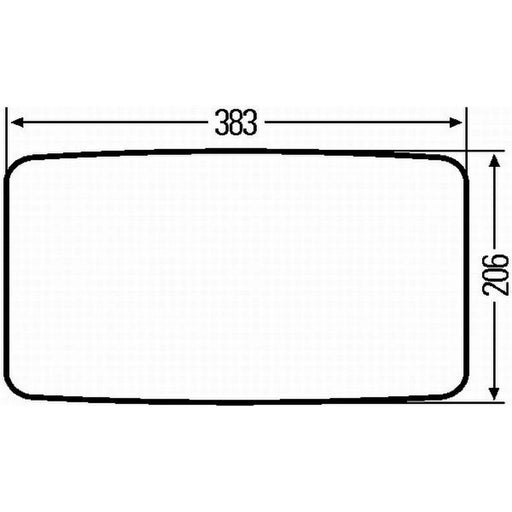 Hella Door / Wing Mirror both sides 8SB 501 325-012