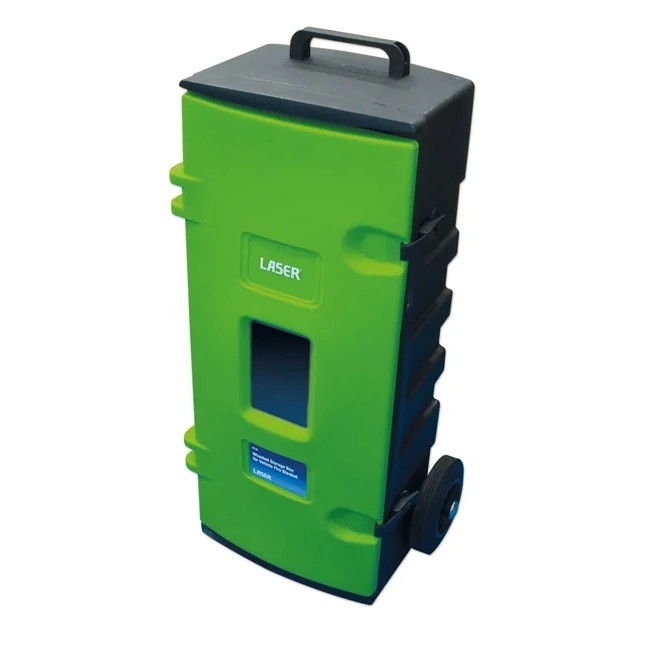 Laser Tools Wheeled Storage Box - for Vehicle Fire Blanket - PL