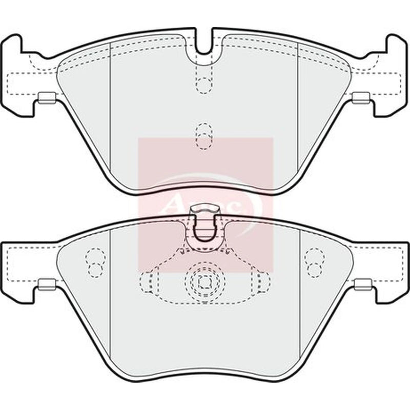 Apec Front Brake Pad Set PAD1341