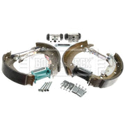Borg & Beck Brake Shoe Set Axle Kit BBS1153K