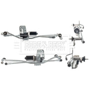 Borg & Beck Front/Rear Wiper Motor Front BWM1012