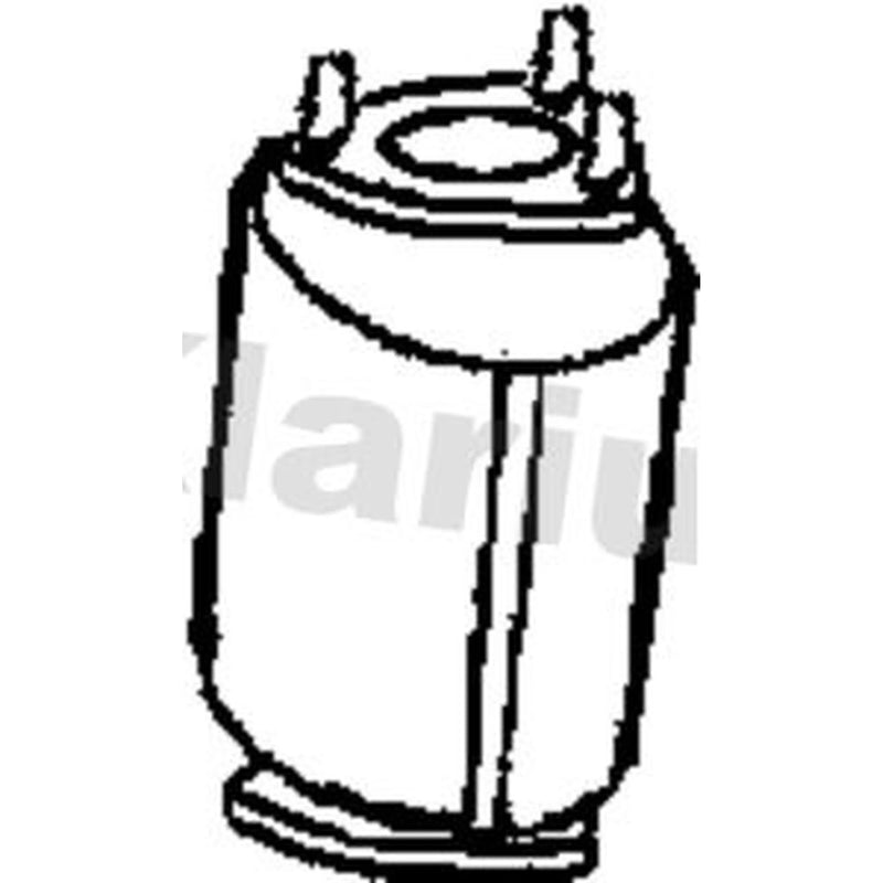 Klarius Catalyst Type Approved With Pipe 321784
